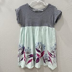 Tea Collection Blue Florals Empire Dress